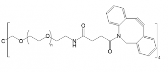 四臂聚乙二醇二苯基環(huán)辛炔  4ARM-PEG-DBCO