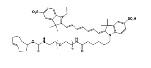 TCO-PEG-CY7    反式環(huán)辛烯聚乙二醇Cy7   