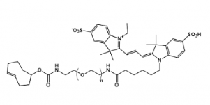 TCO-PEG-Cy3 反式環(huán)辛烯聚乙二醇Cy3  
