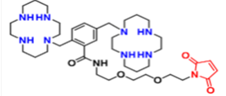 雙-1,4,8,11-四氮雜環(huán)十四烷-苯甲酰-PEG2-Mal