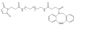 DBCO-PEG-MAL，馬來(lái)酰亞胺-聚乙二醇-二苯基環(huán)辛炔