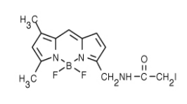 BODIPY FL 碘乙酰胺（BODIPY FL C1-IA，N-(4,4-二氟-5,7-二甲基-4-硼雜-3a,4a-