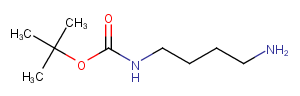 NH2-C4-NH-Boc Chemical Structure