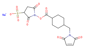 Sulfo-SMCC sodium Chemical Structure