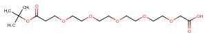 Acid-C1-PEG5-Boc Chemical Structure