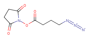 943858-70-6 N3-C3-NHS ester Chemical Structure