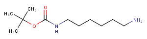 51857-17-1 NH2-C6-NH-Boc Chemical Structure
