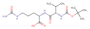 Boc-Val-Cit-OH Chemical Structure