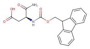 200335-40-6 Fmoc-Asp-NH2 Chemical Structure