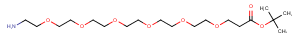 NH2-PEG6-Boc Chemical Structure