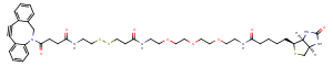 1430408-09-5 DBCO-S-S-PEG3-biotin Chemical Structure