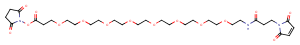756525-93-6 Mal-amido-PEG8-NHS ester Chemical Structure