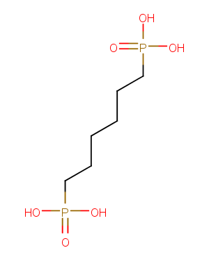 4721-22-6 Hexane-1,6-diyldiphosphonic acid Chemical Structure