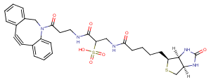 DBCO-Sulfo-Link-biotin Chemical Structure