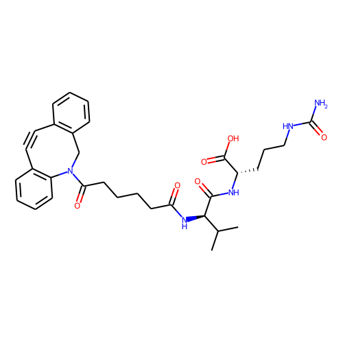 DBCO-Val-Cit-OH Chemical Structure