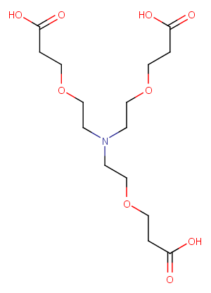 Tri-(PEG1-C2-acid) Chemical Structure