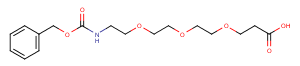 Cbz-NH-PEG3-C2-acid Chemical Structure