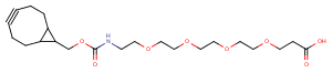 endo-BCN-PEG4-acid Chemical Structure