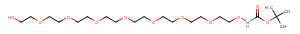 t-Boc-Aminooxy-PEG8-alcohol Chemical Structure