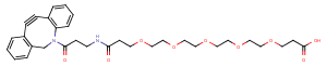 DBCO-NHCO-PEG4-acid Chemical Structure