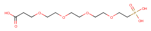 Carboxy-PEG4-phosphonic acid Chemical Structure
