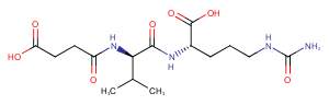 Acid-propionylamino-Val-Cit-OH Chemical Structure