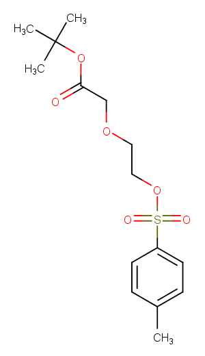 Tos-PEG1-CH2-Boc Chemical Structure