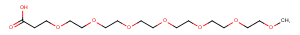 m-PEG6-CH2CH2COOH Chemical Structure