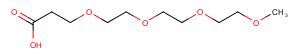 67319-28-2 m-PEG3-CH2CH2COOH Chemical Structure
