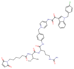 2055896-95-0 MC-Val-Cit-PAB-Indibulin Chemical Structure