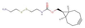BCN-SS-amine Chemical Structure