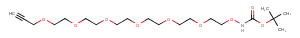 t-Boc-aminooxy-PEG6-propargyl Chemical Structure