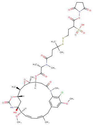 sulfo-SPDB-DM4 Chemical Structure