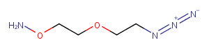 Aminooxy-PEG1-azide Chemical Structure