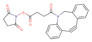 DBCO-NHS ester Chemical Structure