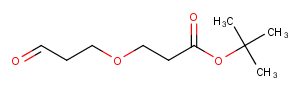 Ald-PEG1-C2-Boc Chemical Structure