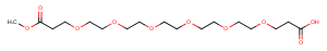 Acid-PEG6-mono-methyl ester Chemical Structure