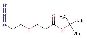 Azido-PEG1-Boc Chemical Structure