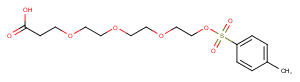 Tos-PEG4-acid Chemical Structure
