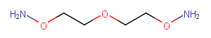 Bis-aminooxy-PEG1 Chemical Structure