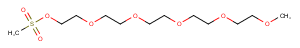 m-PEG5-Ms Chemical Structure