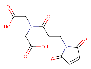Mal-amido-(CH2COOH)2 Chemical Structure