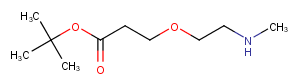 1807521-03-4 Methylamino-PEG1-Boc Chemical Structure