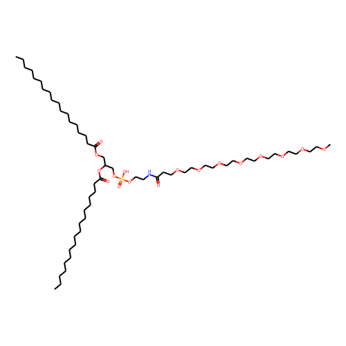 m-PEG8-DSPE Chemical Structure