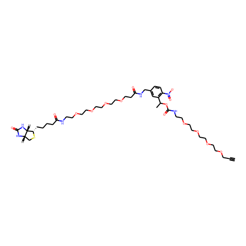 Biotin-PEG4-PC-PEG4-alkyne Chemical Structure