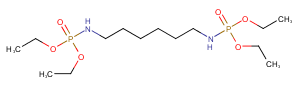 C6-Bis-phosphoramidic acid diethyl ester Chemical Structure