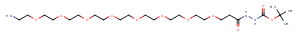 1334169-96-8 Amino-PEG8-hydrazide-Boc Chemical Structure
