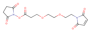 1433997-01-3 Mal-PEG2-NHS ester Chemical Structure