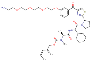 2357114-75-9 cIAP1 Ligand-Linker Conjugates 1 Chemical Structure