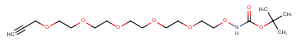 2086688-98-2 Boc-aminooxy-PEG5-propargyl Chemical Structure